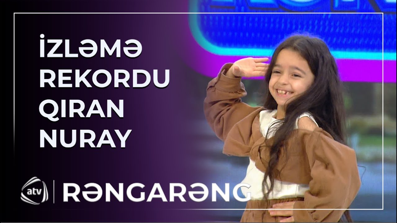 “TikTok”da rəqsi ilə TREND olan Nuray CANLI EFİRDƏ / Rəngarəng
