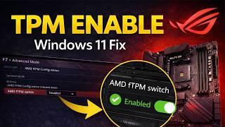 How to Enable TPM 2.0 on ASUS B550-F Gaming (Full BIOS Guide)