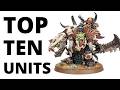 Ref:noslaEZXzc8 Top ten strongest orks units - most commonly played ork codex datasheets 
