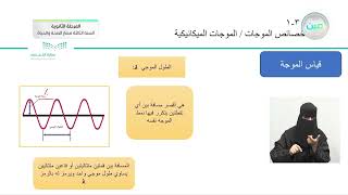 2-2 خصائص الموجات / الموجات الميكانيكية - الفيزياء (3) - المرحلة الثانوية