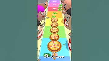 Pizza Stack Run😲🤯 3D Day 13 #shortvideo #gameplay #gaming #Lutu Gameplay #trending