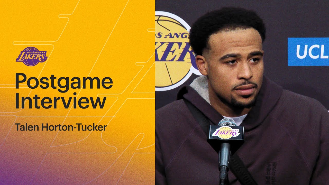 Lakers Postgame: Talen Horton-Tucker (11/14/21)