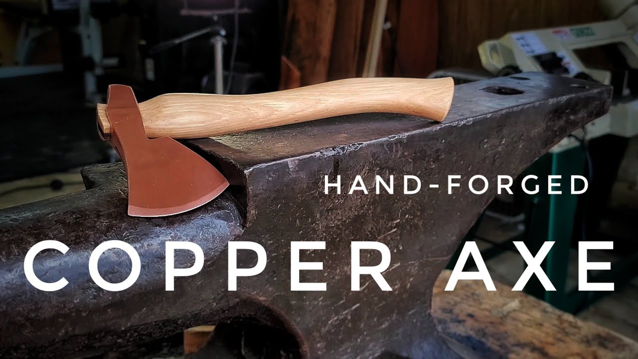 a Solid Copper Axe! YouTube