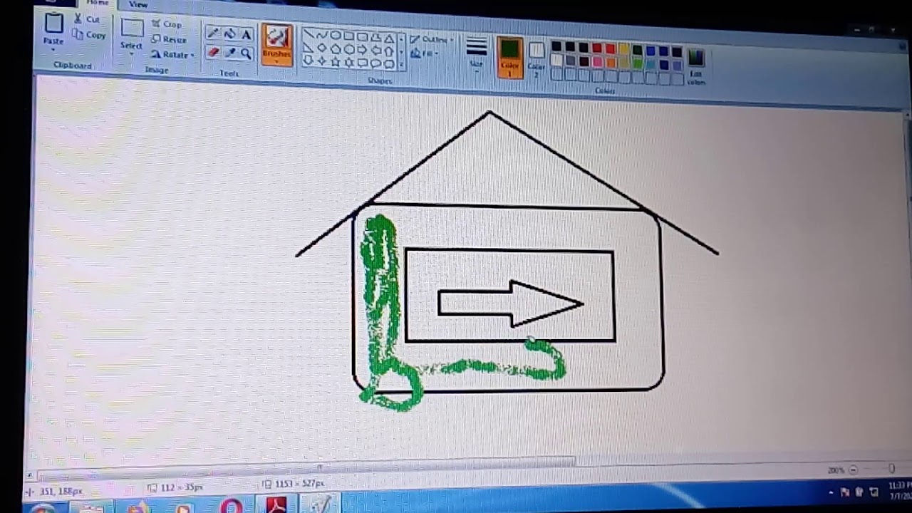 Std IV painting diagram with brushes YouTube