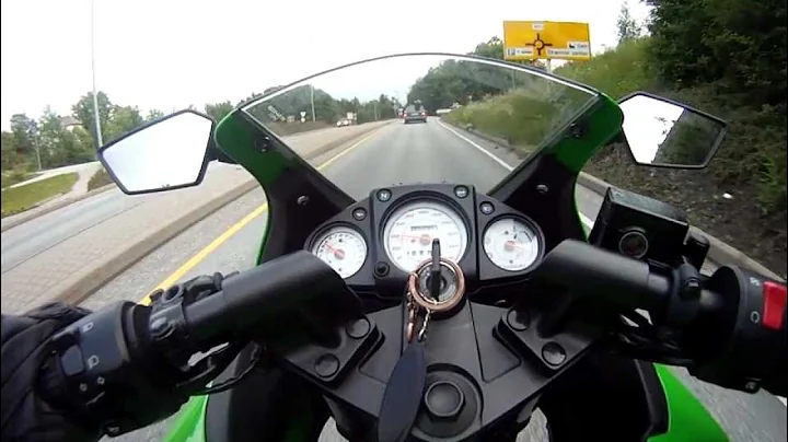 GoPro Kawasaki Ninja 250r acceleration