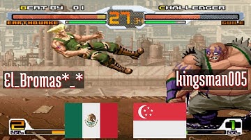 FT5 @svcsplus: El_Bromas*_* (MX) vs kingsman005 (SG) [SNK vs Capcom svc Fightcade] Feb 22
