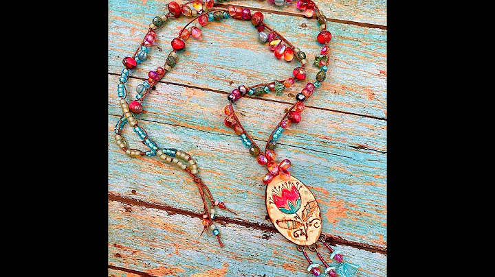 Jills 3/30/22 Live, The happy Tulip Knotted Neckla...