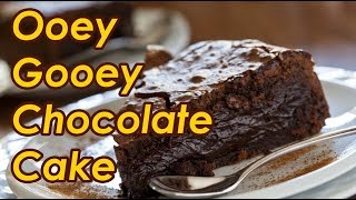 Ooey gooey chocolate cake