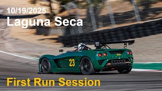 Athlete Statistics Laguna Seca Day 2 Session 1 in Lotus 2-Eleven