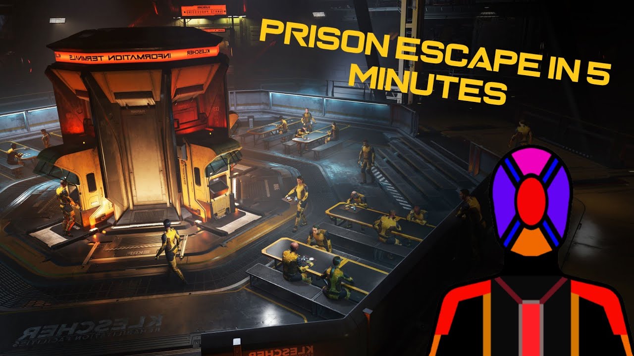 ESCAPE PRISON IN 5 MINUTES - Star Citizen - Getting Started!