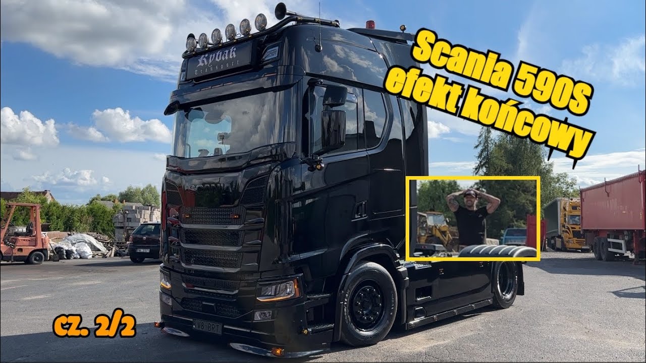 Scania 590s V8 Efekt Końcowy cz.2 