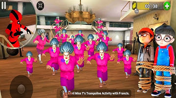 Scary Teacher 3D ( Mod menu) - troll miss T every day , android/ ios - Gameplay Walkthrough #199