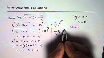Challenge Logarithmic Equation with Radicals