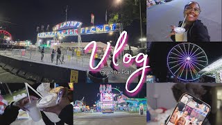 VLOG: grwm, food, friends, fair | Funsizeashh