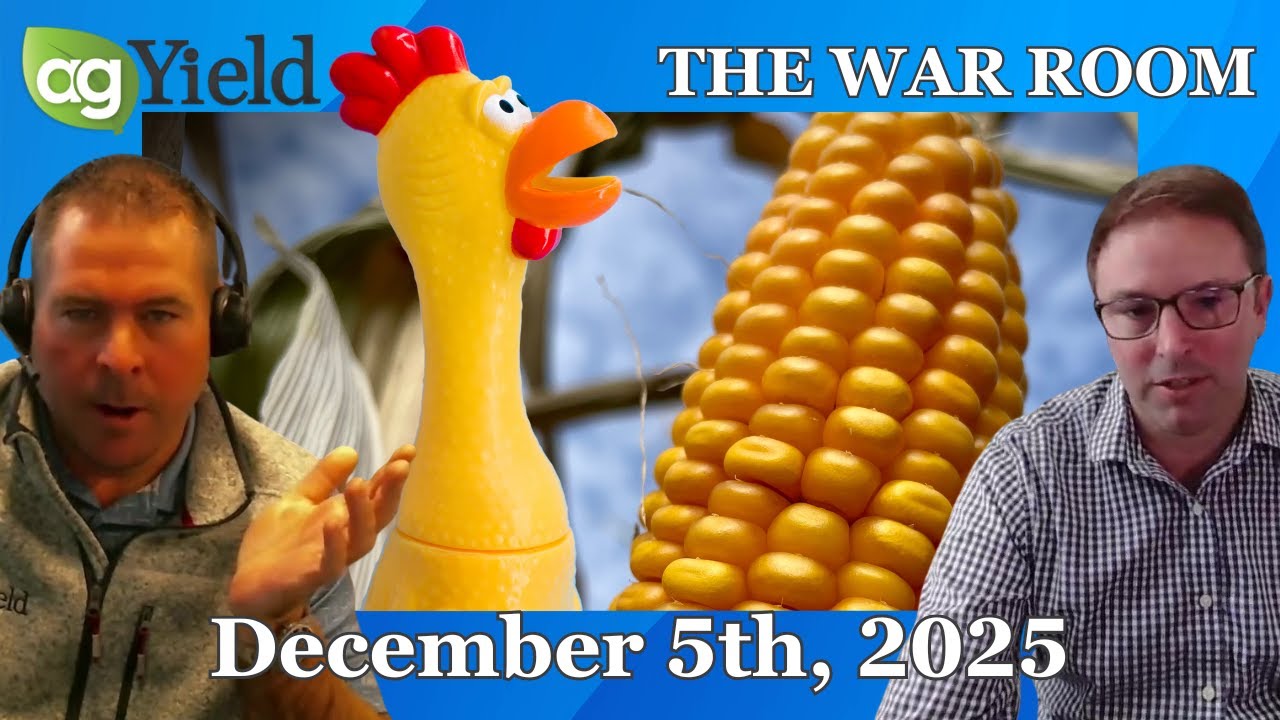Corn buyers are "playing chicken"—why no position is a long position. | The War Room: Dec 5th, 2025