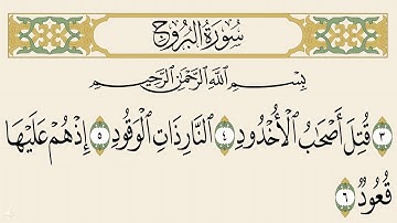 اية وحكم سورة البروج 4-6