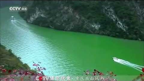 中国重庆长江三峡重庆巫山县风光Chongqing, China Yangtze river three gorges chongqing home scenery