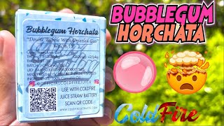 This BUBBLEGUM HORCHATA By Dubz Garden Had Me SUPER BAKED!! Coldfire Cured Resin Review!