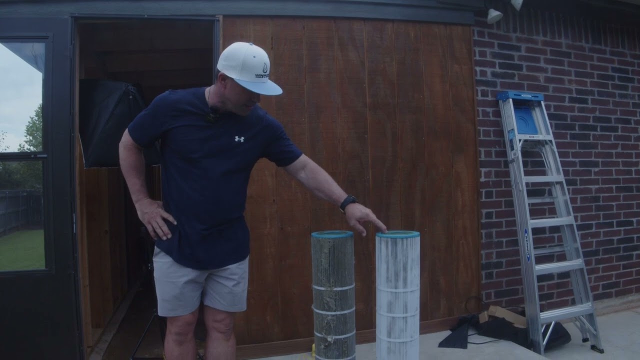 How to clean a pool filter