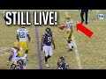 NFL "THE PLAY IS STILL LIVE!" Moments || HD Part 2