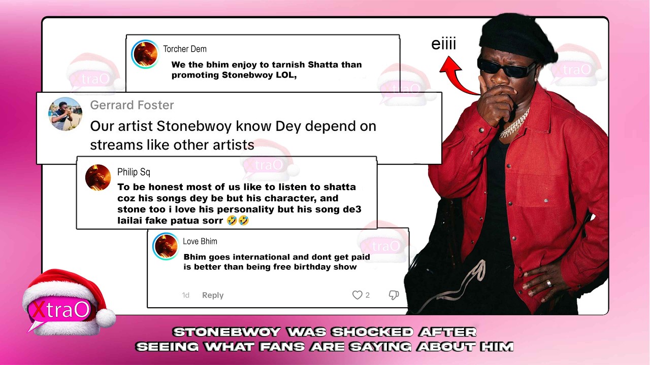 Eii Sad! 😔This Is Why Stonebwoy Is Not Happy - After Seeing What His People Are Saying