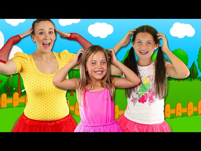 Head Shoulders Knees and Toes with Charli's Crafty Kitchen | Kids nursery rhymes class=