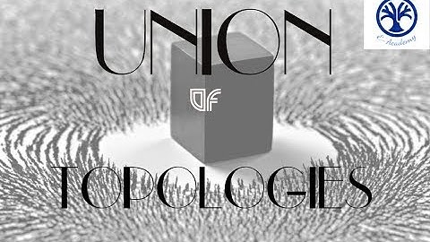 union of two topologies is not a topology