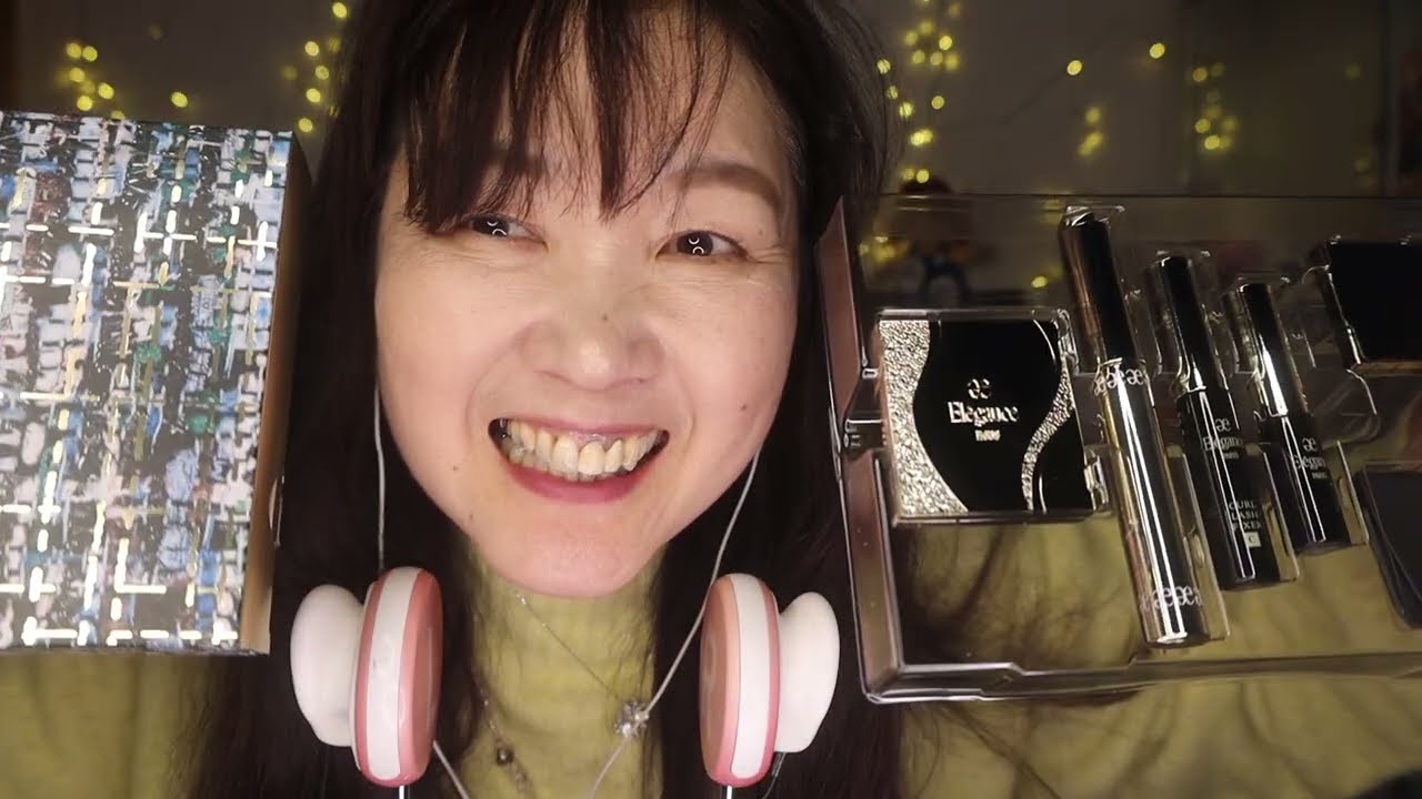 【ASMR】お母さんのやさしいメイク｜Elegance クリスマスコフレあなたへ🌲A Gentle Mom’s Makeup ✨ Elegance Christmas Coffret For You