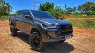 HILUX SR 2021 TRANSFORMADA EM SRV, STAGE2 COM 250CV