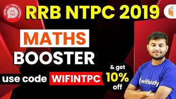 RRB NTPC 2019 | Complete Course | Use WIFINTPC and Get 10% OFF | Join Now
