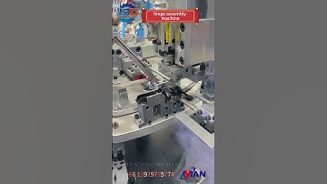 auto hinge assembly machine #factory