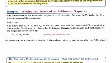 PC L#45 - 8.2 Arithmetic Sequence