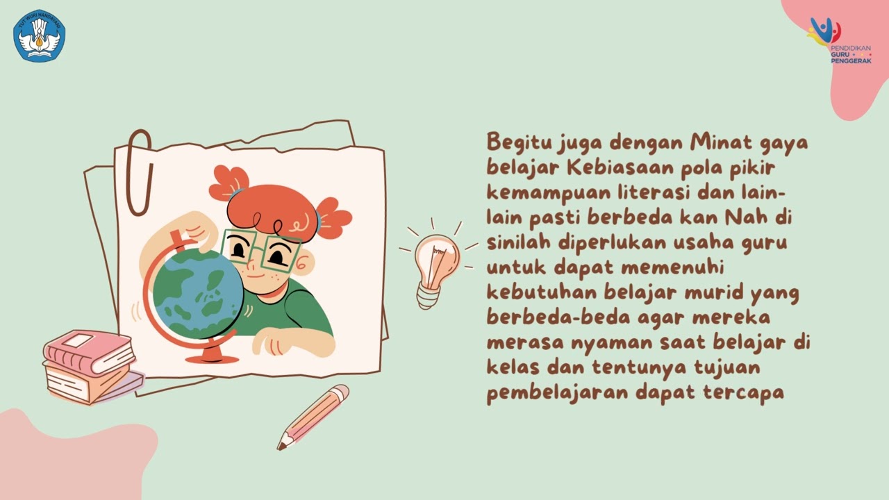 KONEKSI ANTAR MATERI MODUL 2 1 PEMBELAJARAN DIFERENSIASI