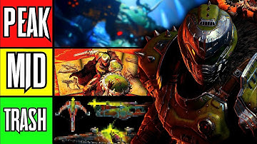 Which Doom Dark Ages WEAPON Was The BEST? (Tier-List)