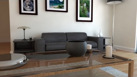 Photoreal interior with VRay - Part 5