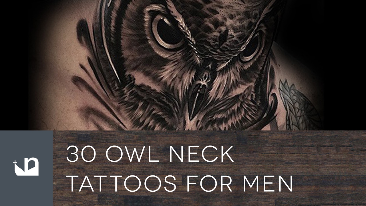 65 Wonderful Owl Neck Tattoos