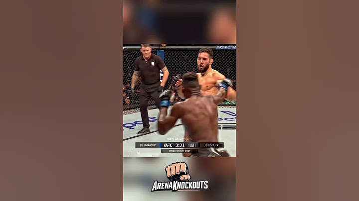 Nassourdine Imavov vs Joaquin Buckley