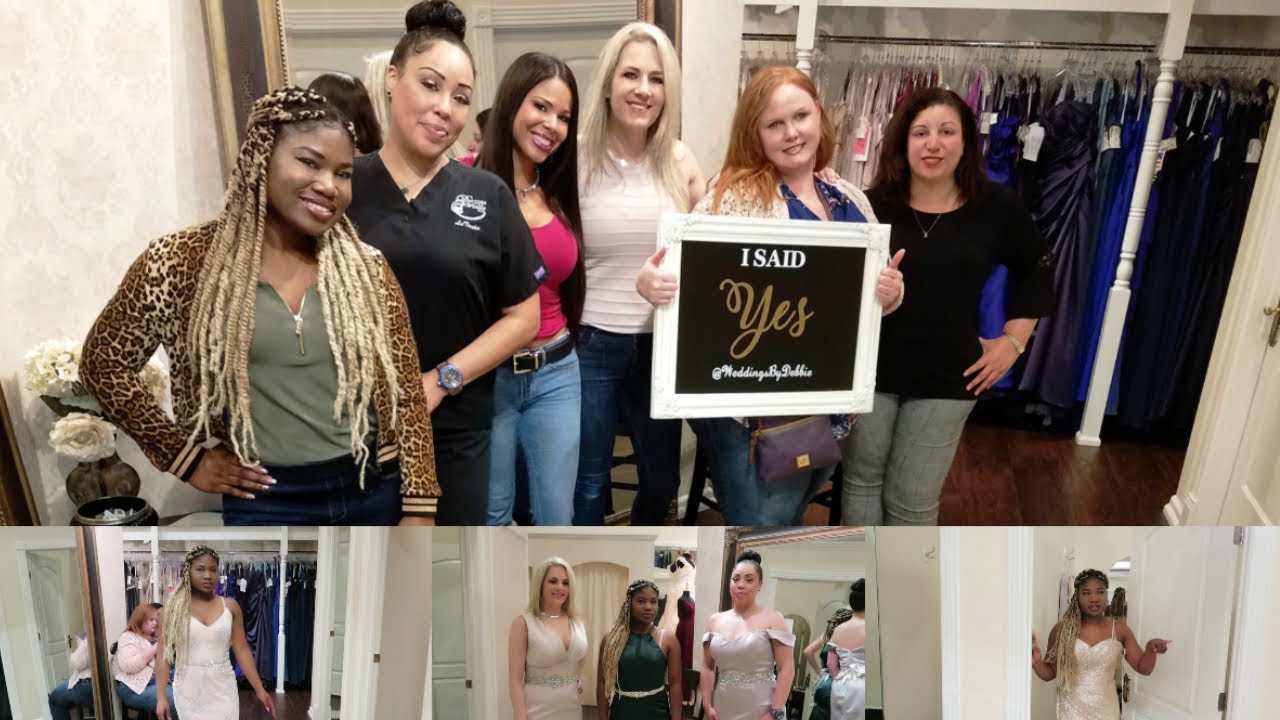 CHOOSING MY BRIDESMAIDS DRESSES!!!