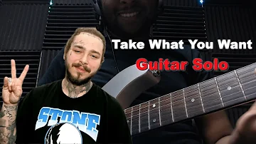 Post Malone Ft. Ozzy Osbourne - Take What You Want (Guitar Solo Improv)