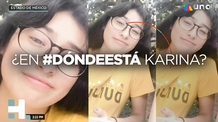 #DndeEst: Aydanos a encontrar a Karina Amador!