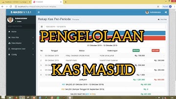 Pengeolaan Kas Masjid - Source Code Web [16]