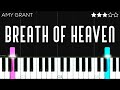 Amy Grant - Breath Of Heaven | Piano Tutorial