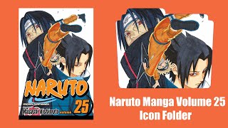 Naruto Manga Volume 25 - Icon Folder