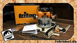 Die beste Oberfräse der Welt? Unboxing Triton TRA001 2400W Test Erfahrungsbericht Frästisch