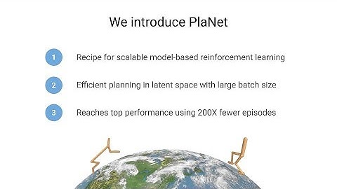 Learning Latent Dynamics for Planning from Pixels