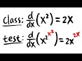 If you think the derivative of x^2 is too easy, then try this!