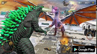 Monster Dinosaur Evolution Android Gameplay || Gorilla King Kong Godzilla Games screenshot 5