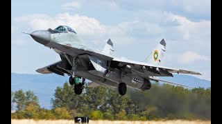 Тренировъчни полети с МиГ-29 - Training flights with MiG-29