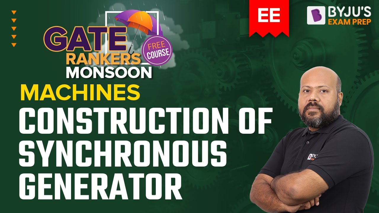 Construction of Synchronous Generator in DC Machines GATE 2023