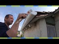 Dachüberstand streichen ✅ und Dachrinne lackieren✅